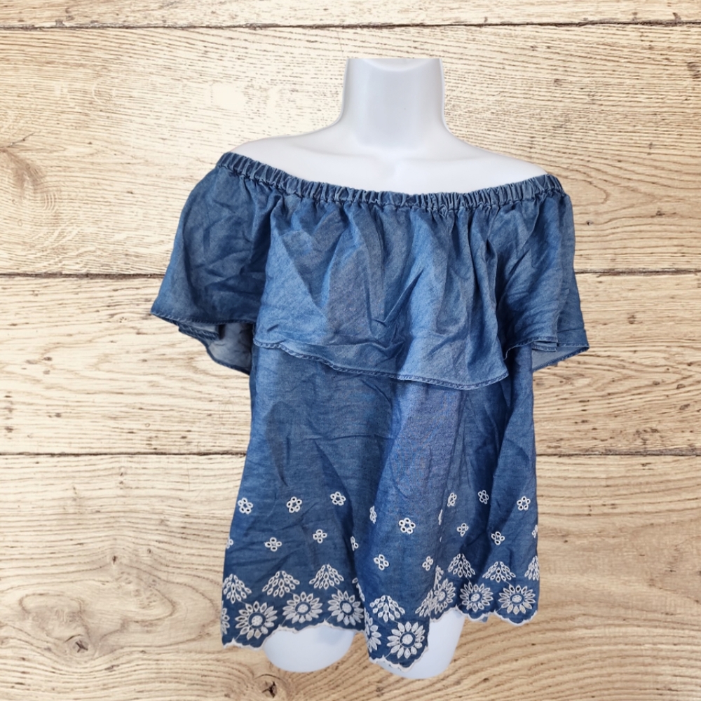 Old Navy denim top